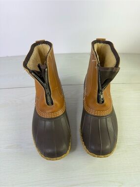Women's Bean Boots, 7" Fleece-Lined Insulated Front-Zip Size 7